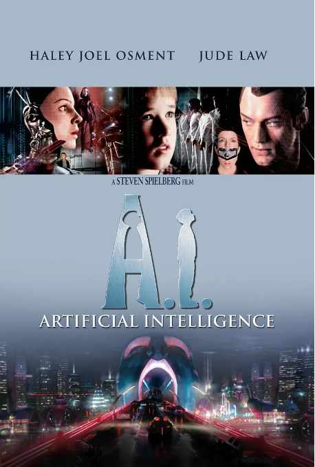 《人工智能》2001科幻剧情高清电影海报