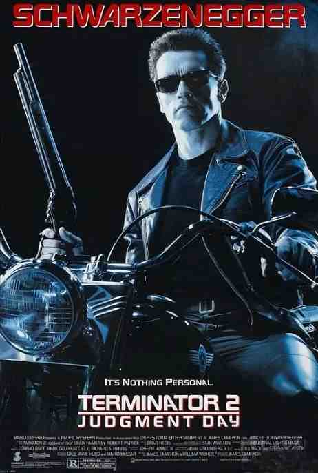 《终结者》1984动作片科幻电影宣传海报
