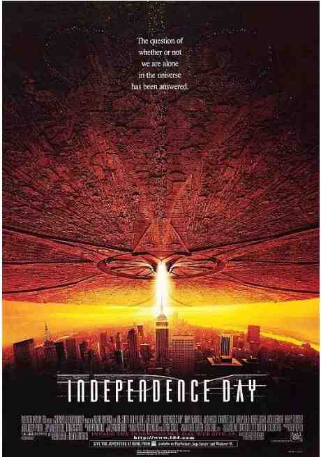 《独立日》1996科幻灾难高清电影海报